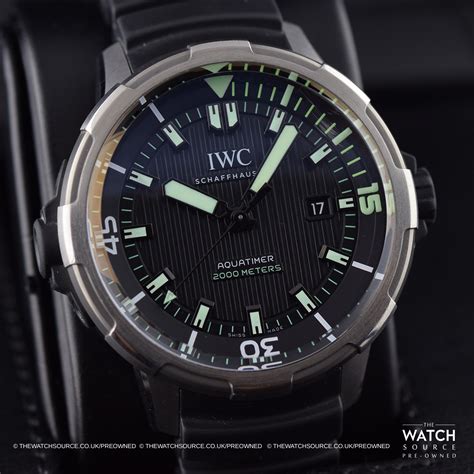 used iwc aquatimer for sale.